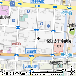 島根県松江市母衣町99周辺の地図