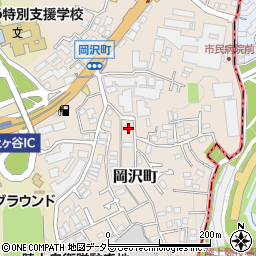 神奈川県横浜市保土ケ谷区岡沢町189周辺の地図