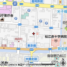 島根県松江市母衣町18周辺の地図