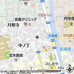 島根県松江市外中原町中ノ丁96-7周辺の地図