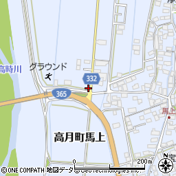 滋賀県長浜市高月町馬上2292周辺の地図