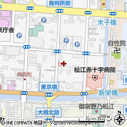 島根県松江市母衣町100周辺の地図