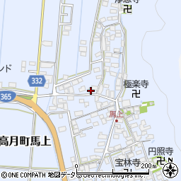 滋賀県長浜市高月町馬上1155周辺の地図