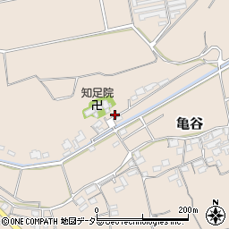 鳥取県東伯郡北栄町亀谷1153周辺の地図