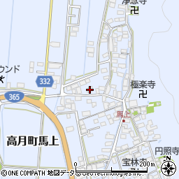 滋賀県長浜市高月町馬上1143周辺の地図