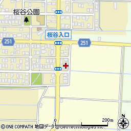 鳥取県鳥取市桜谷192-14周辺の地図