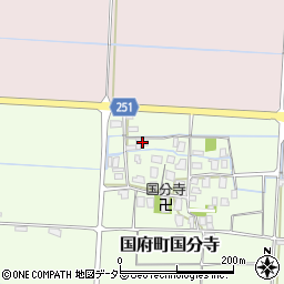 鳥取県鳥取市国府町国分寺19周辺の地図