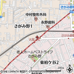 大沢米店周辺の地図