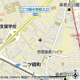 神奈川県横浜市瀬谷区二ツ橋町545-7周辺の地図