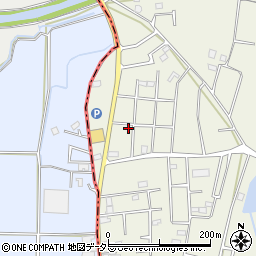 千葉県長生郡白子町北日当358-14周辺の地図