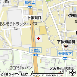 ジャパンニューアルファ厚木金田店周辺の地図