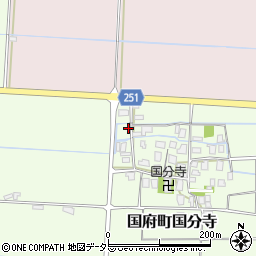 鳥取県鳥取市国府町国分寺316周辺の地図