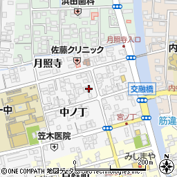 島根県松江市外中原町中ノ丁94-12周辺の地図
