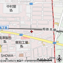 エテルナさがみの周辺の地図