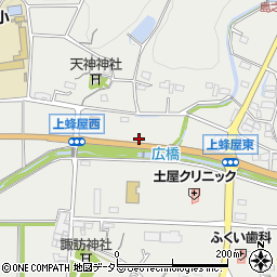 岐阜県美濃加茂市蜂屋町上蜂屋3629周辺の地図