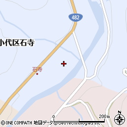 兵庫県美方郡香美町小代区石寺60周辺の地図