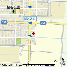 鳥取県鳥取市桜谷192-17周辺の地図