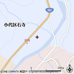 兵庫県美方郡香美町小代区石寺72周辺の地図