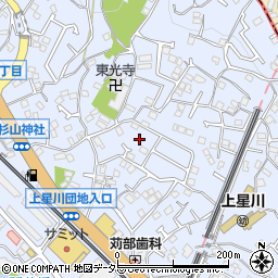 神奈川県横浜市保土ケ谷区上星川周辺の地図