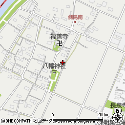 岐阜県関市側島675周辺の地図
