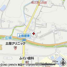 岐阜県美濃加茂市蜂屋町上蜂屋137周辺の地図