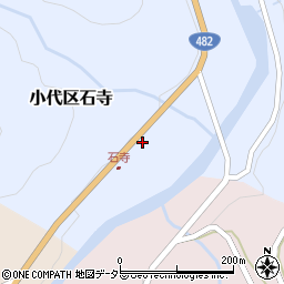 兵庫県美方郡香美町小代区石寺71周辺の地図