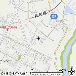 長野県飯田市長野原521周辺の地図
