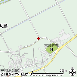 鳥取県東伯郡北栄町大島352周辺の地図