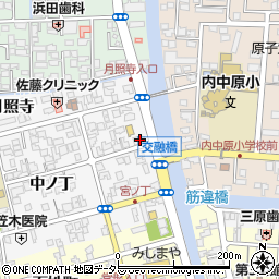 島根県松江市外中原町中ノ丁98-6周辺の地図