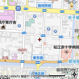 島根県松江市母衣町25周辺の地図