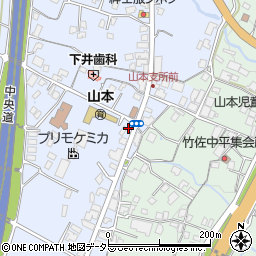 船橋屋本店周辺の地図