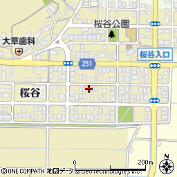 鳥取県鳥取市桜谷445周辺の地図