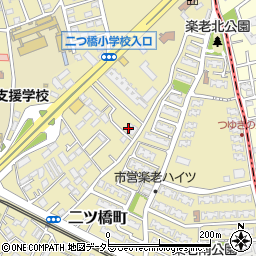 神奈川県横浜市瀬谷区二ツ橋町545-10周辺の地図