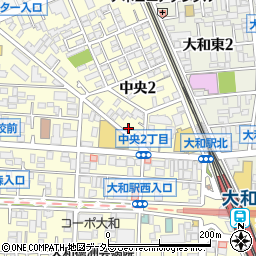 エイド株式会社　大和店周辺の地図