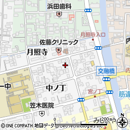 島根県松江市外中原町中ノ丁106周辺の地図