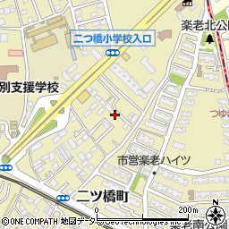 神奈川県横浜市瀬谷区二ツ橋町545-14周辺の地図