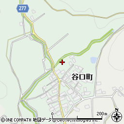 滋賀県長浜市谷口町80周辺の地図