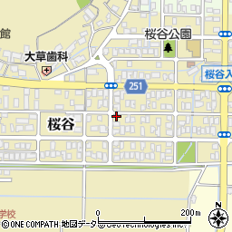 鳥取県鳥取市桜谷441周辺の地図