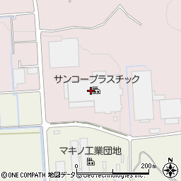株式会社サンコープラスチック　滋賀工場周辺の地図