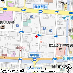 島根県松江市母衣町26周辺の地図