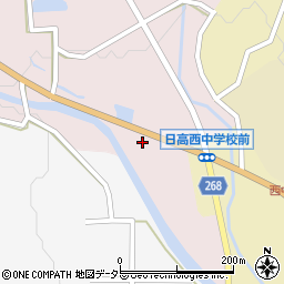 兵庫県豊岡市日高町十戸30周辺の地図