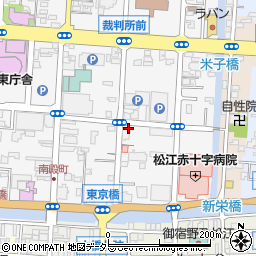 島根県松江市母衣町95周辺の地図