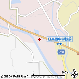 兵庫県豊岡市日高町十戸29周辺の地図