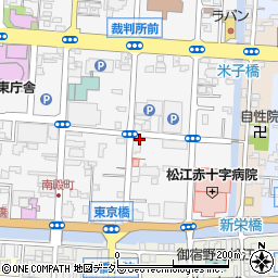 松江公証役場周辺の地図