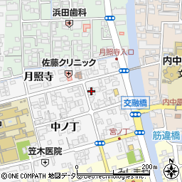 島根県松江市外中原町中ノ丁105-1周辺の地図