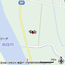 京都府舞鶴市中山周辺の地図