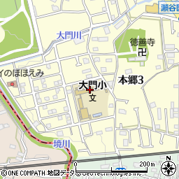 横浜市立大門小学校周辺の地図