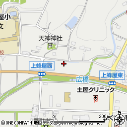 岐阜県美濃加茂市蜂屋町上蜂屋3633周辺の地図