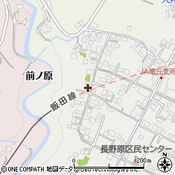 長野県飯田市長野原164周辺の地図