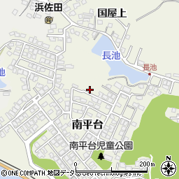 島根県松江市南平台21-15周辺の地図